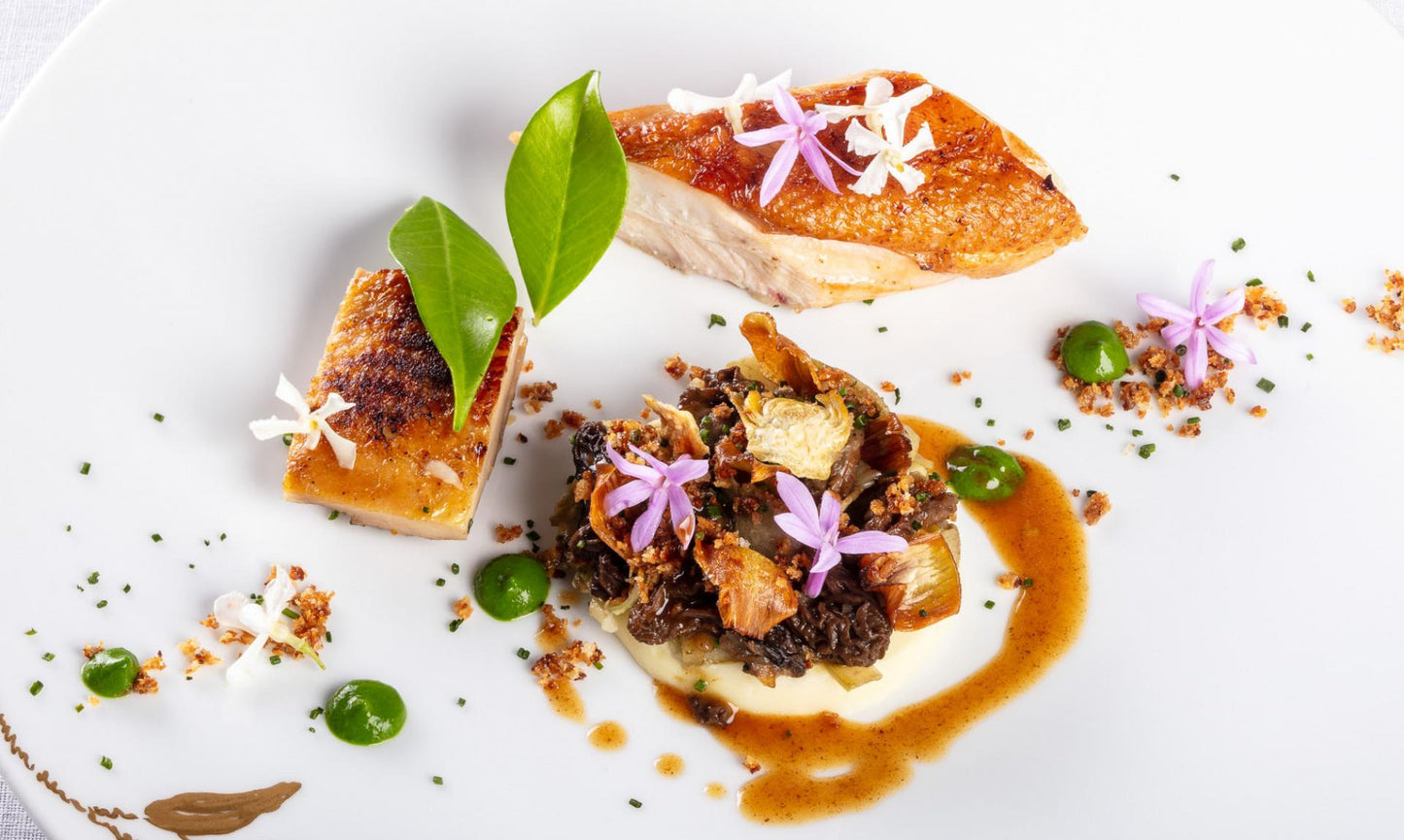 Coupon de réduction de 160€ pour 2 menus de grand chef (4 plats) à -50% chez Jacques Chibois à la Bastide Saint Antoine - Grasse (06)