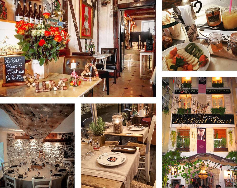 Coupon de réduction : À la carte Remise de 20 euros * - Valable chez LE PETIT FOUET - à MOUGINS (06)